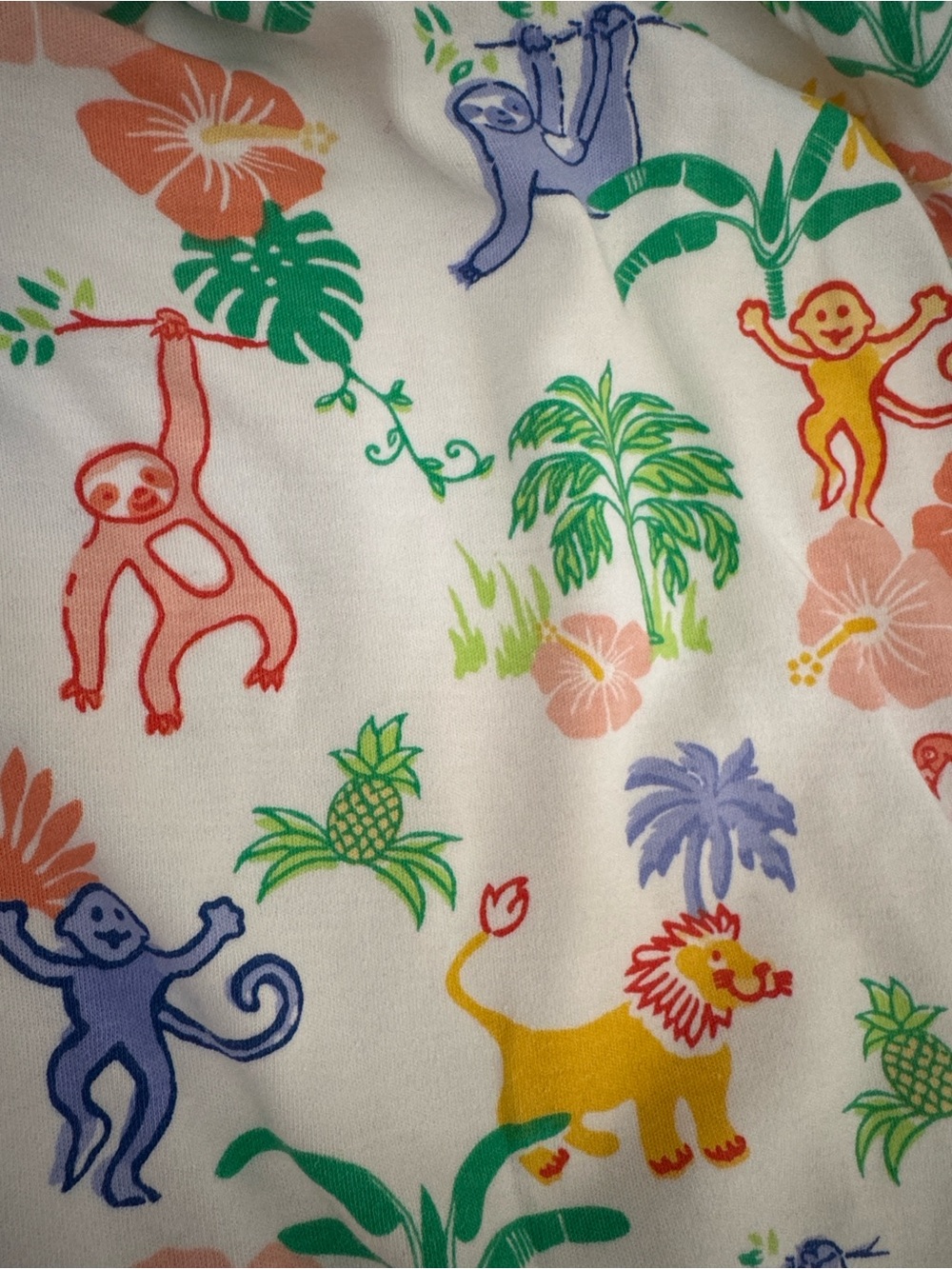 Roller Rabbit jungle party polo pajamas - Picture 11 of 11